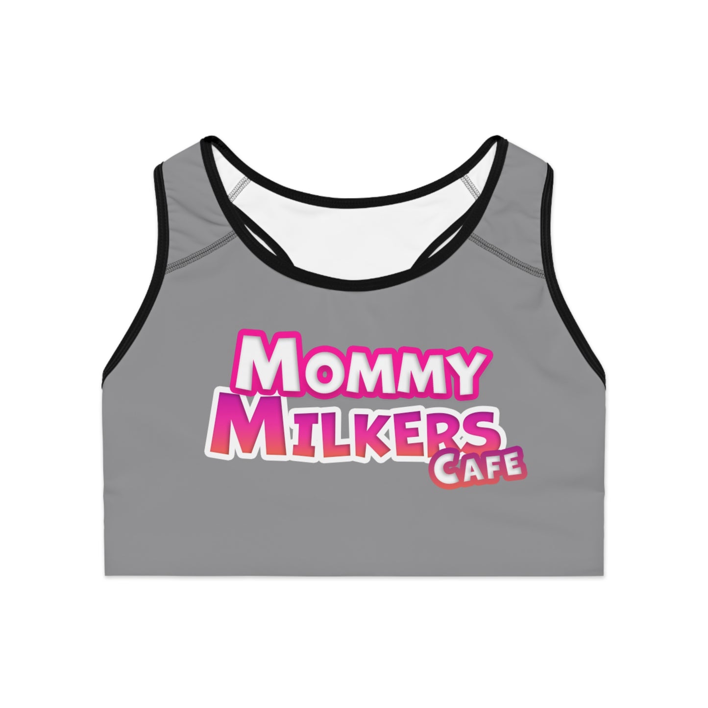 Mommy Milkers Sports Bra (AOP)